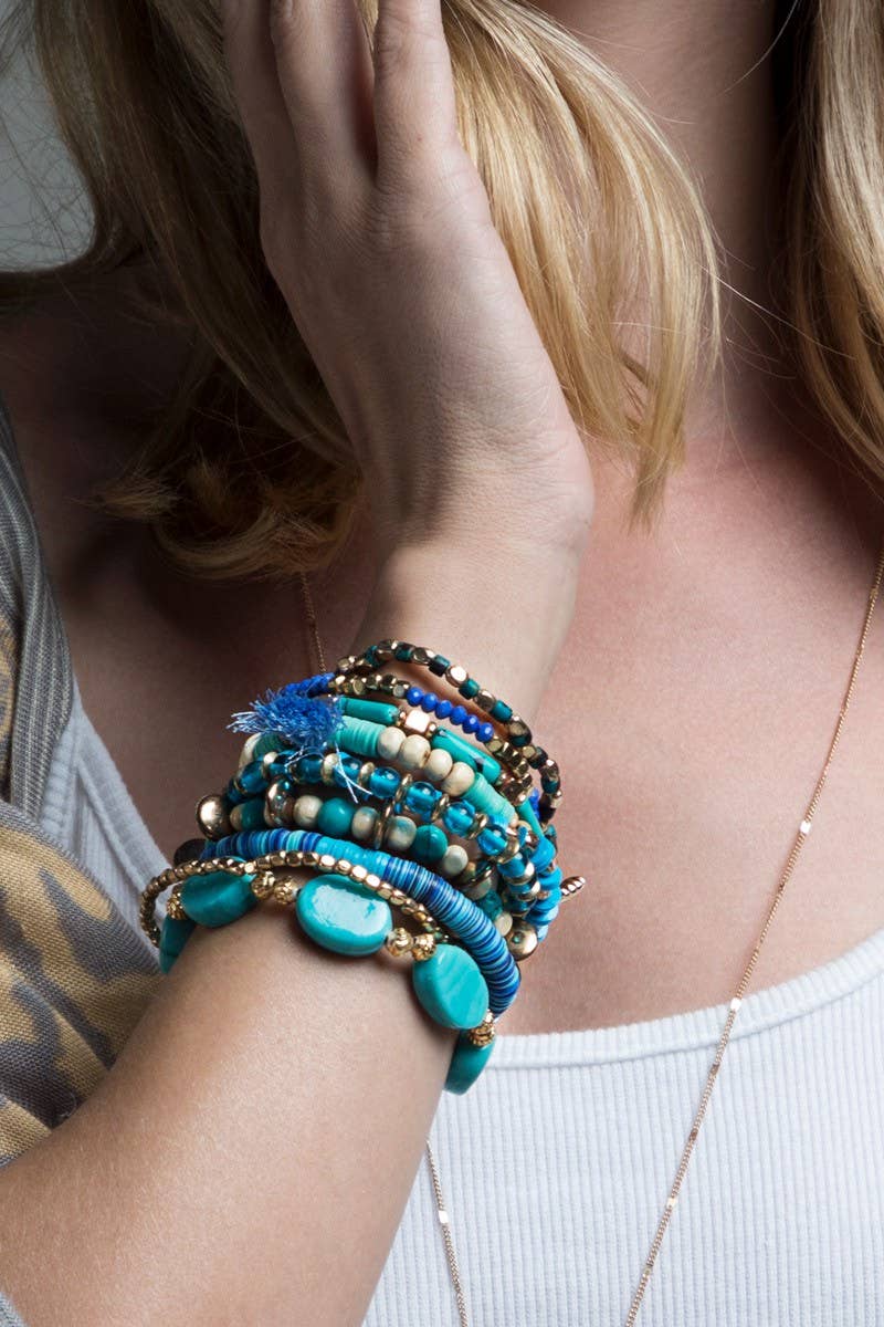 Stretch Bracelets, Charms & Beads