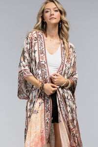 SHALIMAR FLORAL KIMONO