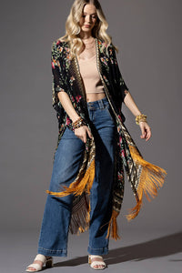 GALLIA FLORAL KIMONO