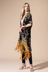 GALLIA FLORAL KIMONO