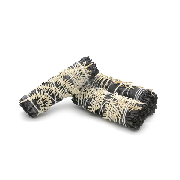 Smudge Stick Bundle 'Terra' Floral White Sage Pack of 2 Bundles, 4 inches