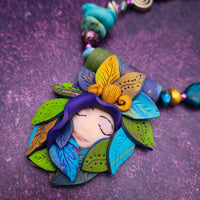 FOREST FAIRY AMILLIANNA {One of A Kind Artisan Necklace}