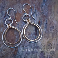 Double Bubble Earrings are destined to become your new 'classic'. The clean, simple design is created to compliment all the jewelry in your collection.