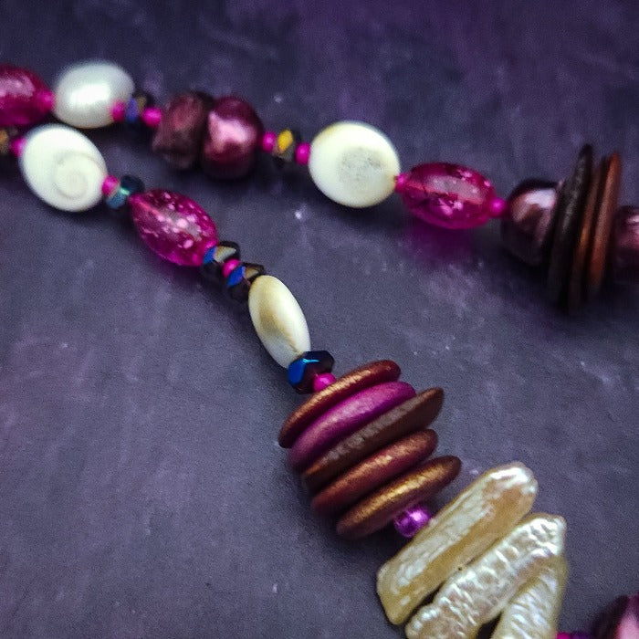FOREST FAIRY NAUGHTY NANCI {One of A Kind Artisan Necklace}