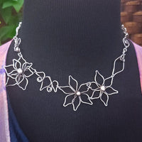 Ready To Ship Garden Silhouettes, Dahlias & Lotus Blossoms {One-Of-A-Kind}