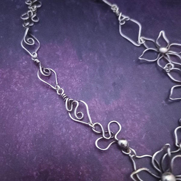 Ready To Ship Garden Silhouettes, Dahlias & Lotus Blossoms {One-Of-A-Kind}