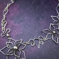 Ready To Ship Garden Silhouettes, Dahlias & Lotus Blossoms {One-Of-A-Kind}