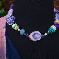 *READY TO SHIP, Lavi Gemstone Collar, One of A Kind