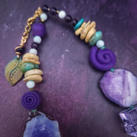 *READY TO SHIP, Lavi Gemstone Collar, One of A Kind
