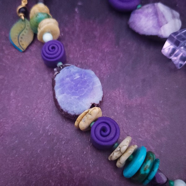 *READY TO SHIP, Lavi Gemstone Collar, One of A Kind