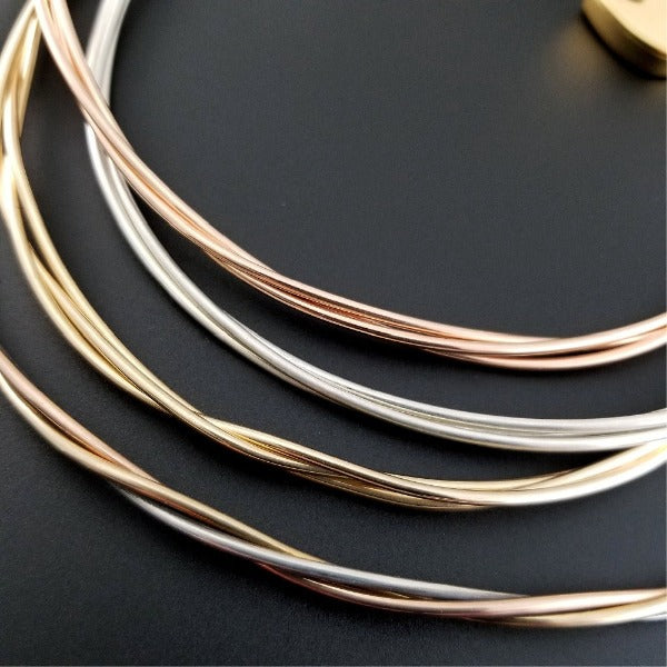 Woven Collars, Demi or Bold {Choose Your Metals}