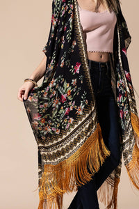 GALLIA FLORAL KIMONO