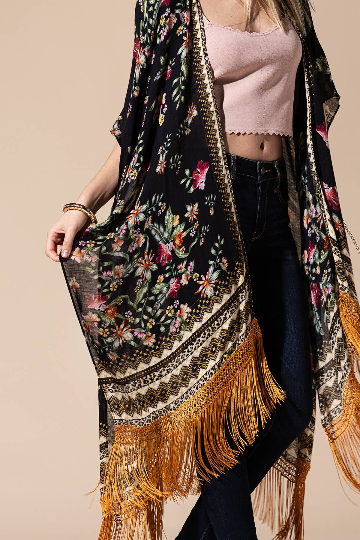 GALLIA FLORAL KIMONO