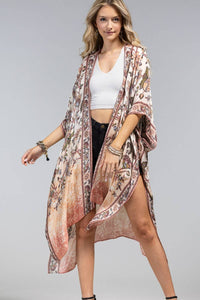 SHALIMAR FLORAL KIMONO