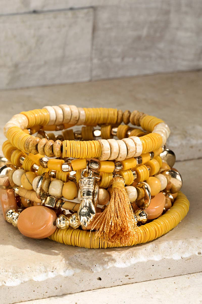 Stretch Bracelets, Charms & Beads