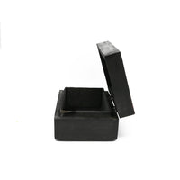 Box, Wooden Jewelry/Tarot Box (6 x 4 in.) - Pink Celestial (Black)