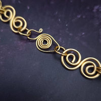* READY TO SHIP RIO Soft Infinity Chain Collar, Golden