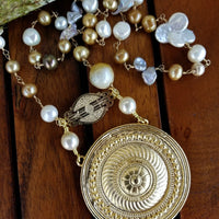 GRECIAN MARKETPLACE NECKLACE, One Of A Kind