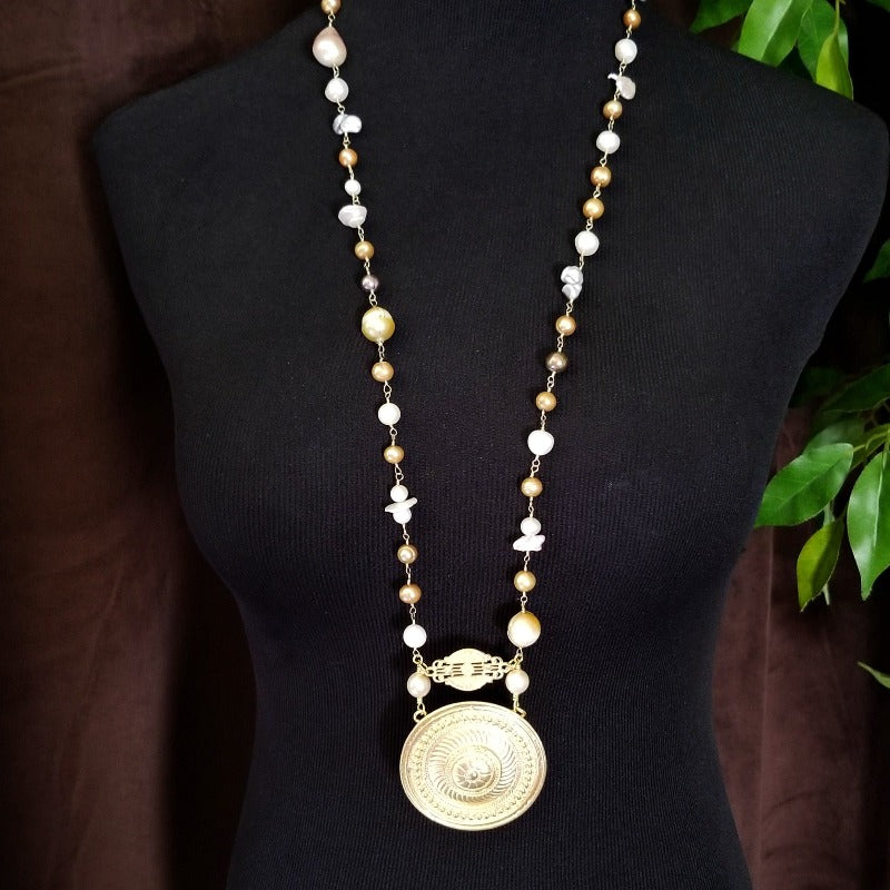 GRECIAN MARKETPLACE NECKLACE, One Of A Kind