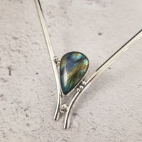 DAMALI LABRADORITE COLLAR (One of A Kind)