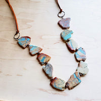 * Aqua Terra Slab Necklace 239m