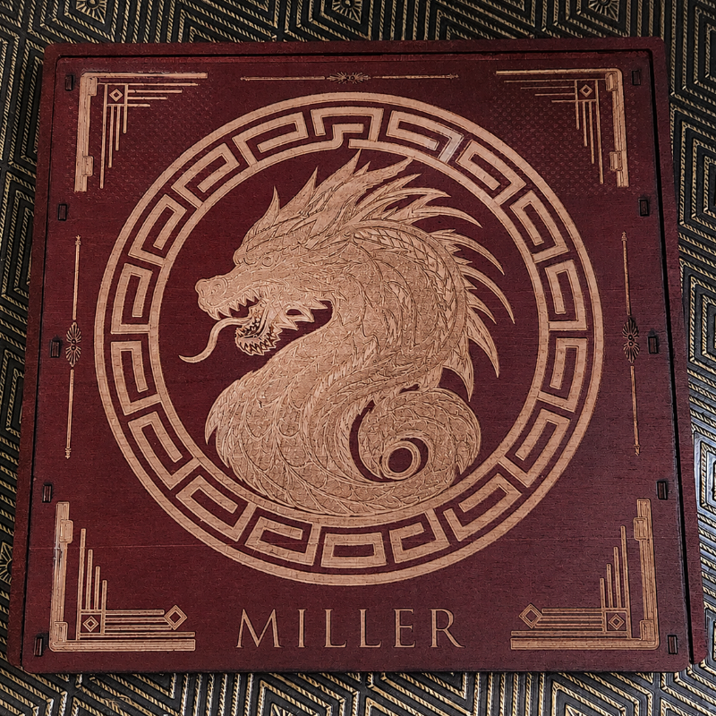 SCRABBLE Game Set, ANCIENT DRAGON - The Navarri Game Collection