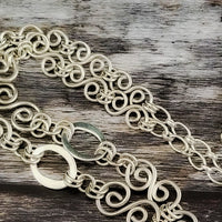 ARTISAN JEWELRY CLASS - Infinity Bezel Set Pendant & Chain Workshop, Intermediate Silversmithing, Studio Navarri {North / East Knoxville}
