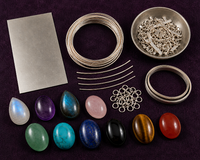 ARTISAN JEWELRY CLASS - Infinity Bezel Set Pendant & Chain Workshop, Intermediate Silversmithing, Studio Navarri {North / East Knoxville}