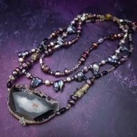 BOHO MAMA Gemstone Necklace, One Of A Kind