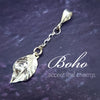 DOGWOOD SLIDES, Sterling Silver