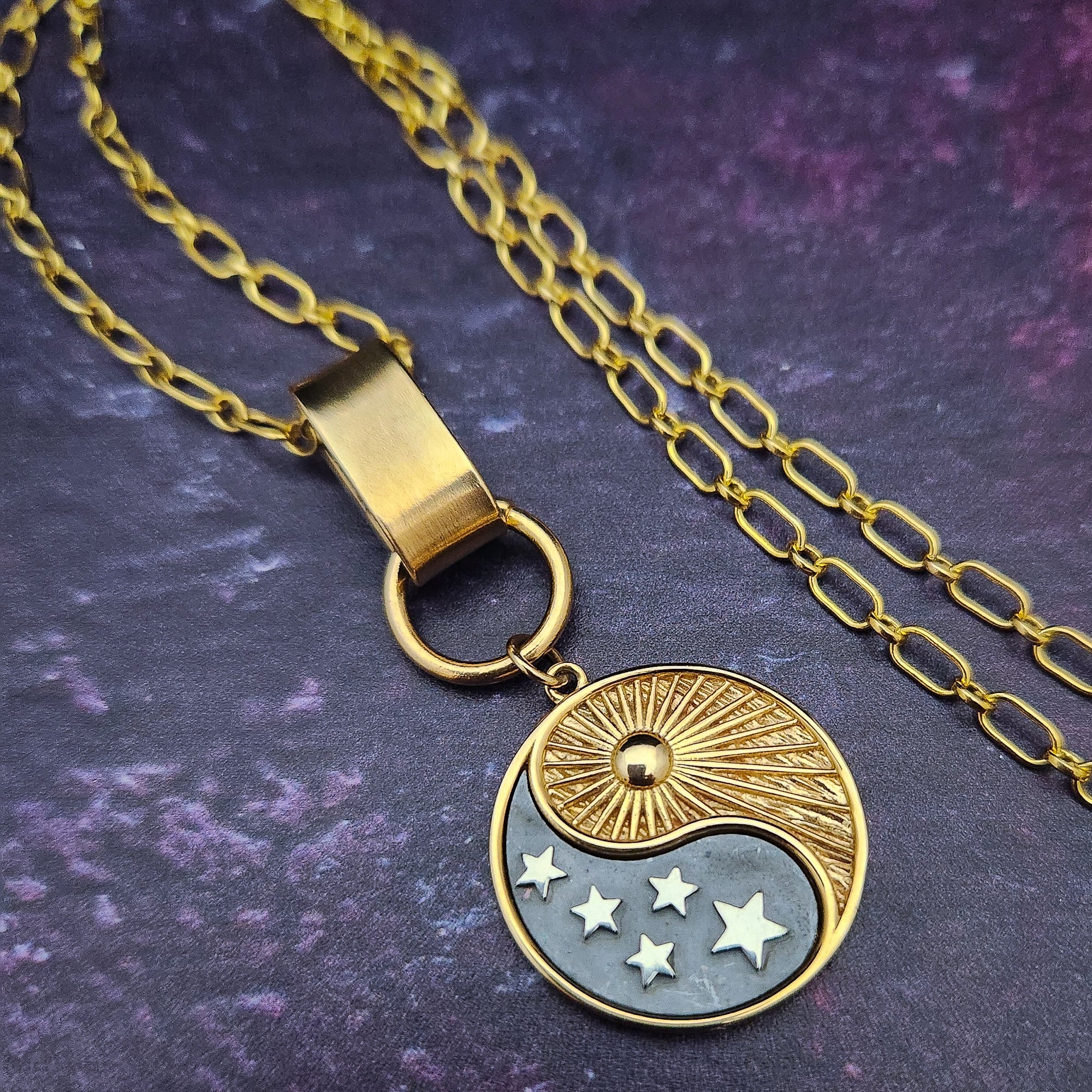 CÉLESTE Yin and Yang CONVERSION Collar with Slide