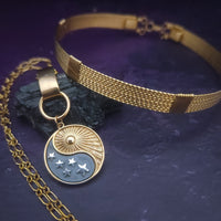 CÉLESTE Yin and Yang CONVERSION Collar with Slide