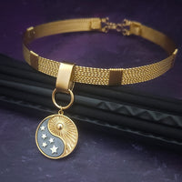 CÉLESTE Yin and Yang CONVERSION Collar with Slide