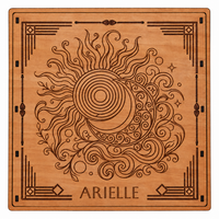 SCRABBLE Game Set, CELESTIAL WINDS - FREE PERSONALIZATION - The Navarri Game Collection