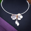 DOGWOOD SLIDES, Sterling Silver