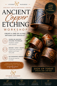 SEP 26 - ETCHED COPPER CUFFS