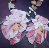 FOREST FAIRY SISTERS, Dee Dee {One of A Kind Artisan Necklace}