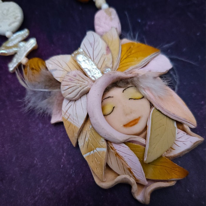 FOREST FAIRY CAYLEE {One of A Kind Artisan Necklace}