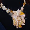 FOREST FAIRIES are ONE OF A KIND Artisan Necklaces. A sweet little fairy is caught napping in her nest of leaves. Each is a one of a kind piece of wearable art with her own unique look and personality. By Studio Navarri