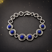 SEP 13 - Beginning Soldering - Infinity Gemstone Bracelet
