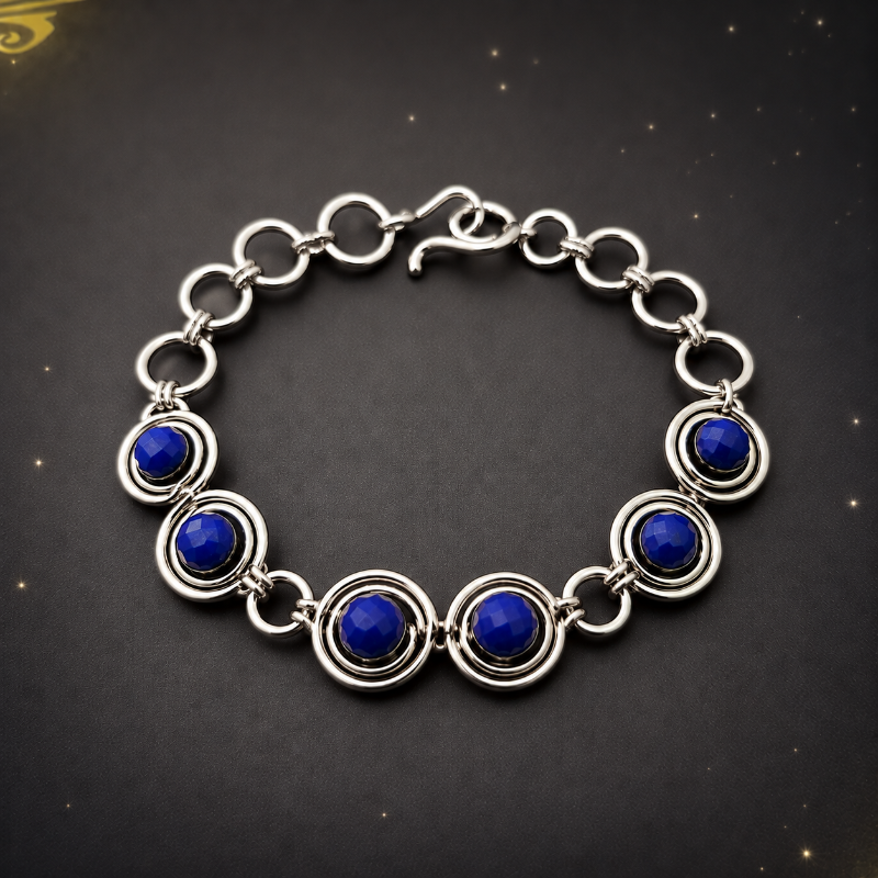 SEP 13 - Beginning Soldering - Infinity Gemstone Bracelet
