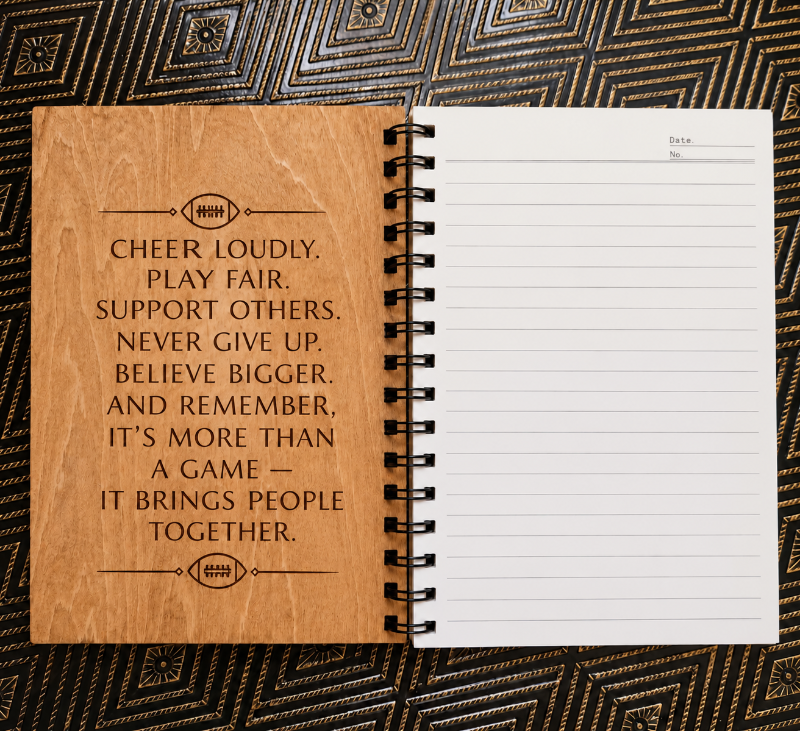 JOURNALS, Custom Design, YOUR SPORTS TEAM