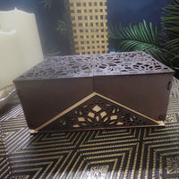Kommano Box, Storage or Gift Box, Expresso & Natural
