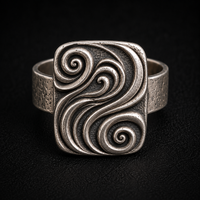 SEP 26 - ARTISAN MEDALLION RINGS, A Fusion of Intermediate Silversmithing and Metal Clay Workshop