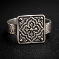 SEP 26 - ARTISAN MEDALLION RINGS, A Fusion of Intermediate Silversmithing and Metal Clay Workshop