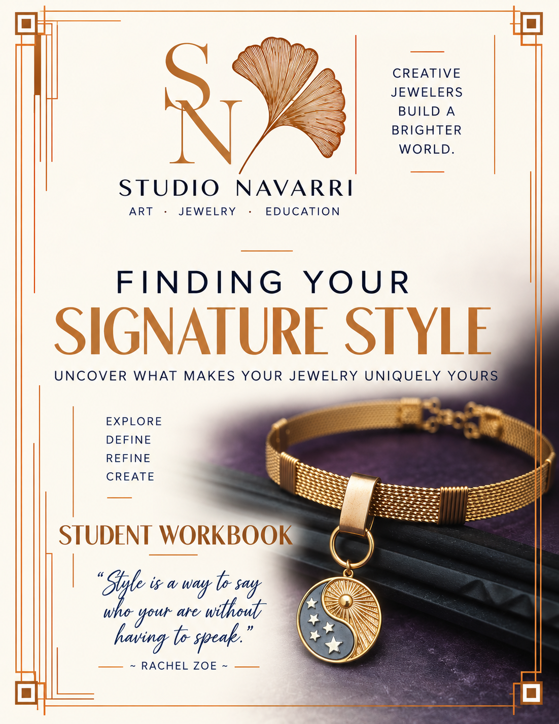 WORKSHOP - FINDING YOUR SIGNATURE STYLE