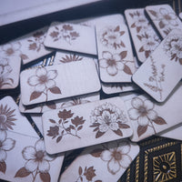 Heritage DOMINO Game Set -TN BOTANICALS Edition - The Navarri Game Collection