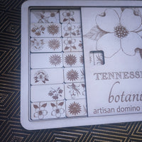 Heritage DOMINO Game Set -TN BOTANICALS Edition - The Navarri Game Collection