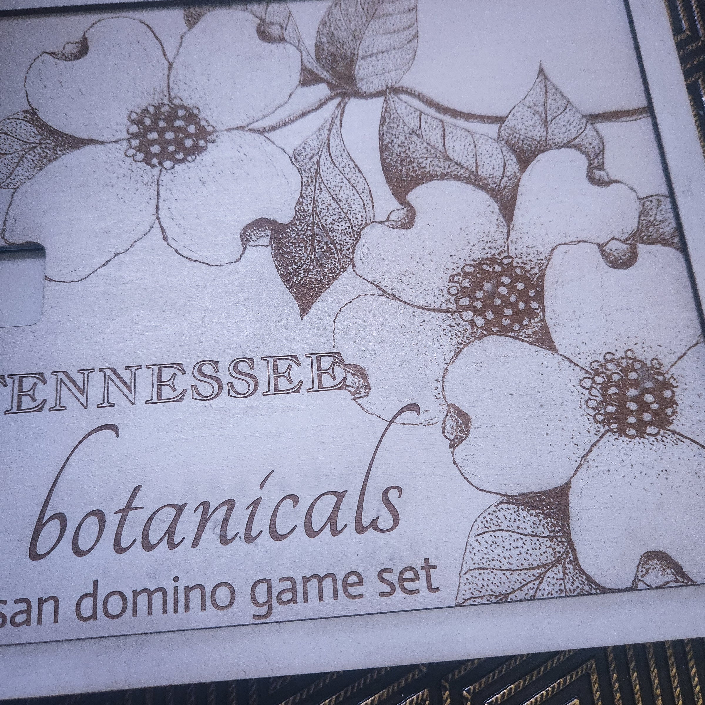 Heritage DOMINO Game Set -TN BOTANICALS Edition - The Navarri Game Collection