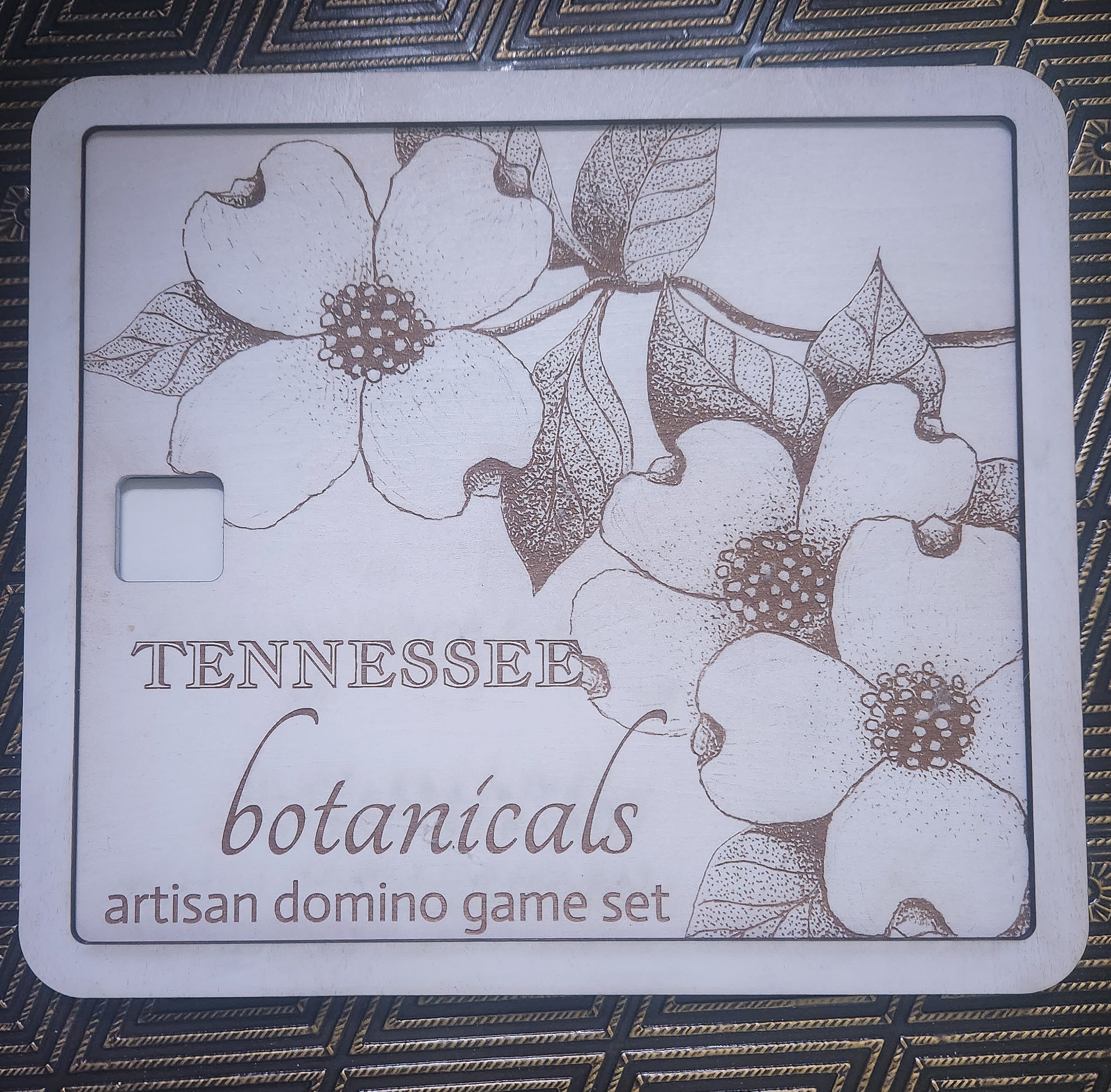 Heritage DOMINO Game Set -TN BOTANICALS Edition - The Navarri Game Collection